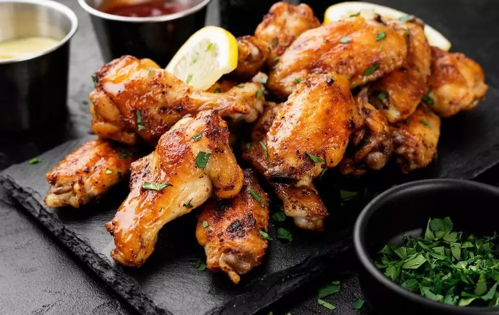 are air fried chicken wings healthy