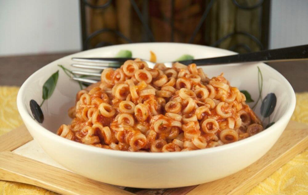 are spaghettios healthy