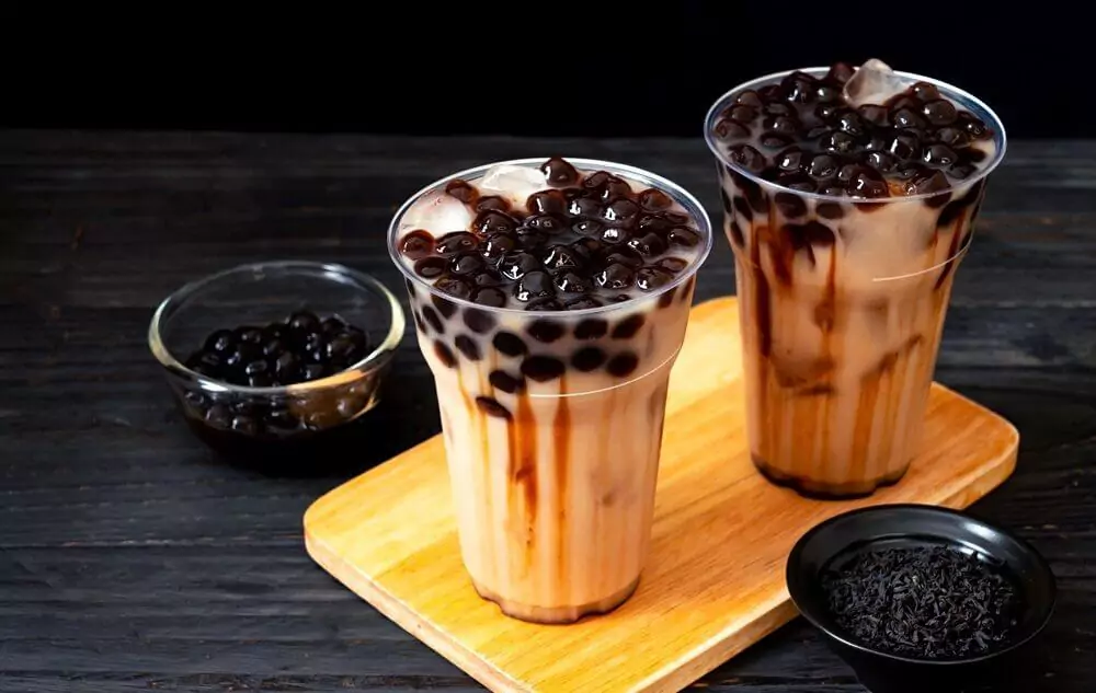 does boba fruit tea have caffeine