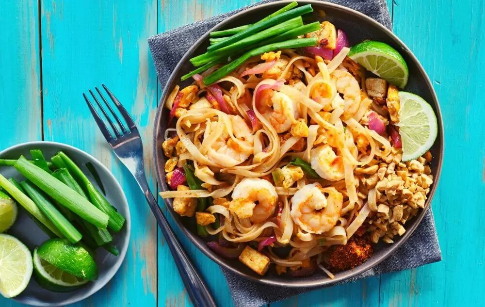 how healthy is pad thai