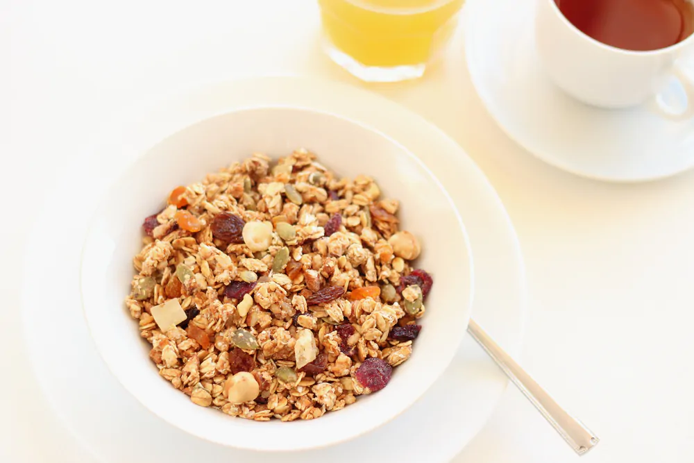 Crunchy Spiced Latte Granola Clusters