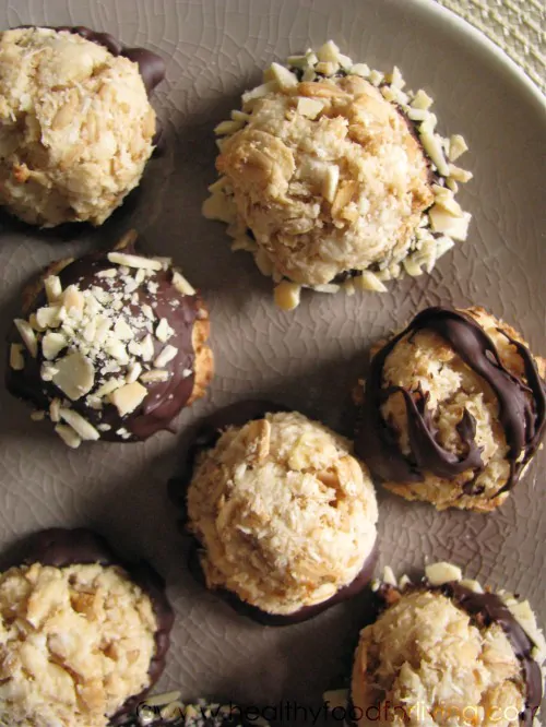 Almond Joy Macaroons