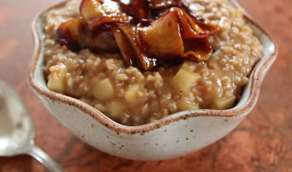 Apple Pie Steel Cut Oats