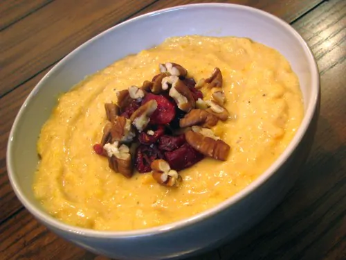 Baked Sweet Potato Soup