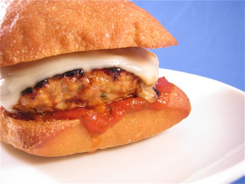 Chicken Parmesan Burgers
