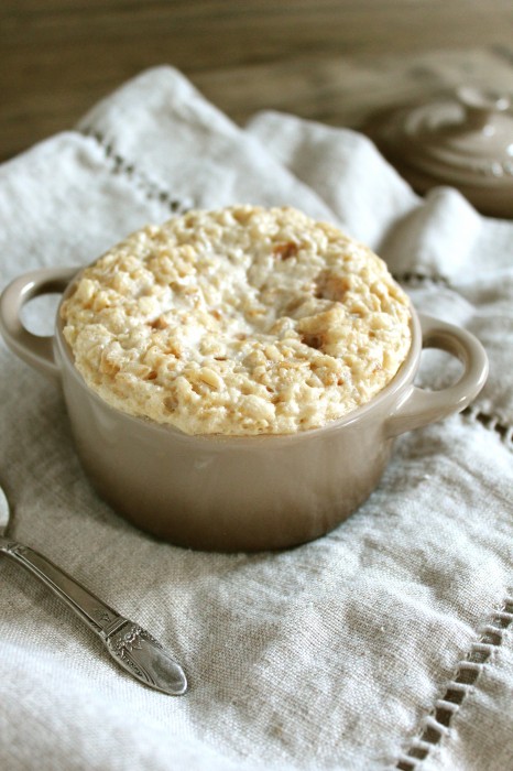 Chocolate Chip Buttermilk Pancake Baked Oatmeal for One