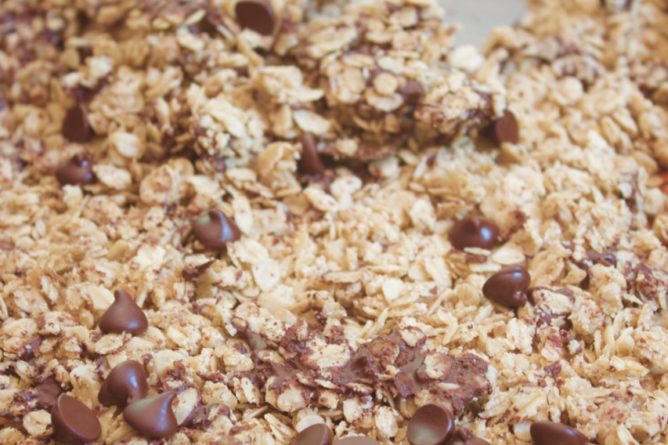 Chocolate Chip Cookie Dessert Granola