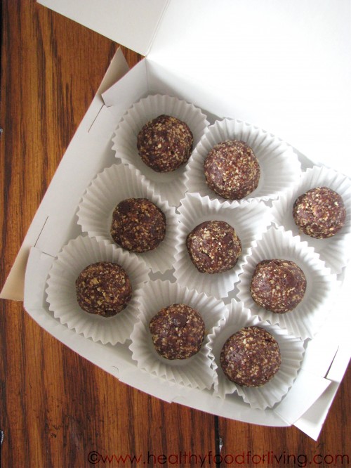 Chocolate Chip Peanut Butter Brownie Dough “Truffles”