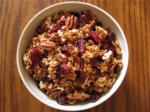 Cranberry Pecan Granola