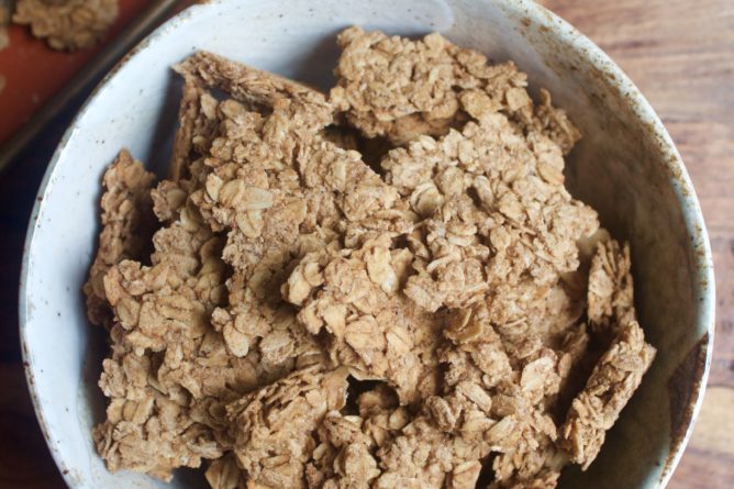 Crunchy Chai Spice Granola Clusters Crunchy Chai Spice Granola Clusters