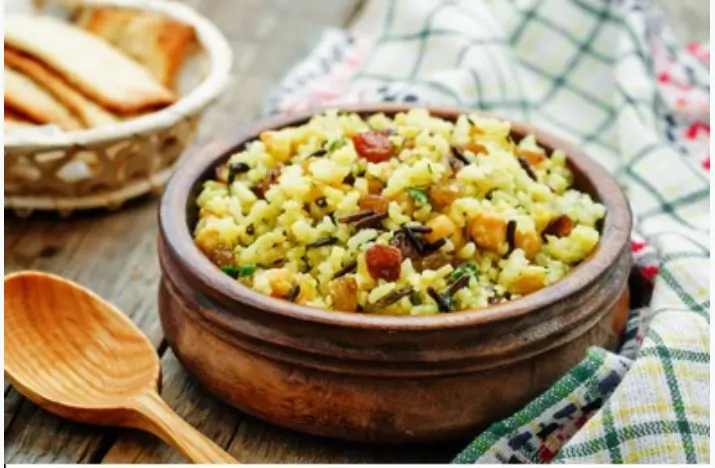 Curried Wild Rice Salad