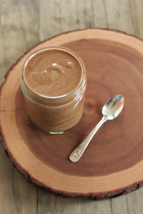 Dark Chocolate Swirl Coconut Almond Butter (aka Almond Joy Butter)