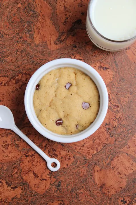 Deep-Dish Chocolate Chip Cookie for One