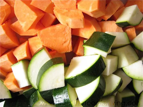 Sweet Potato Zucchini Vichyssoise