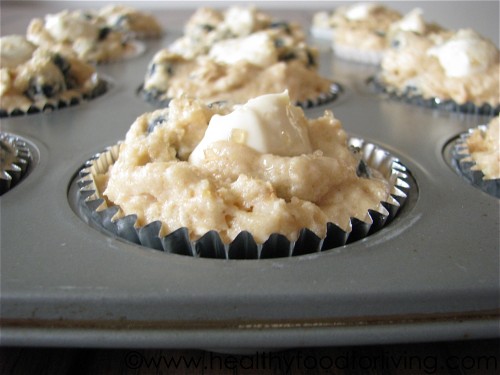 Blueberry Cream Cheese Muffins