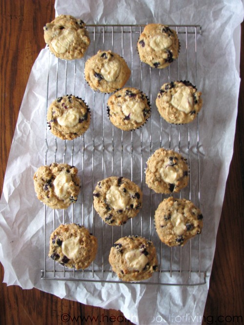 Blueberry Cream Cheese Muffins