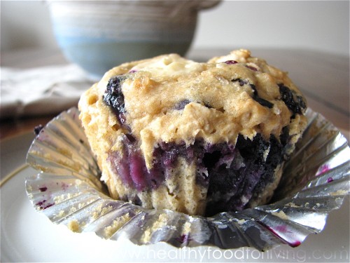 Blueberry Cream Cheese Muffins