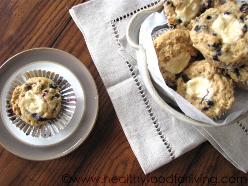Blueberry Cream Cheese Muffins