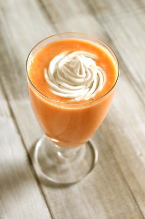 Carrot Cake Colada with Whipped Coconut Cream