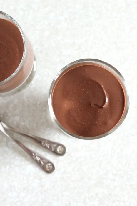 Chocolate Almond Cheesecake Pudding