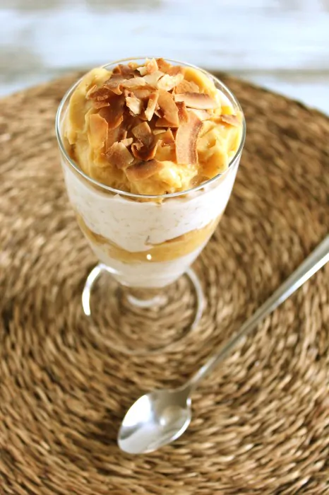 Coconut & Mango Oats Parfait