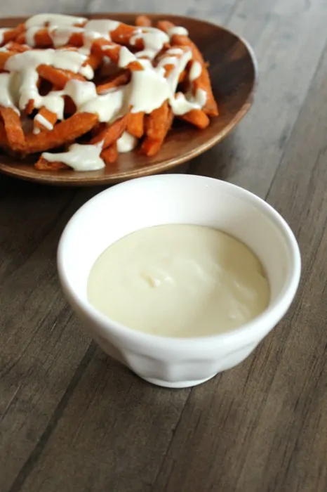 Gouda Sauce for Sweet Potato Cheese Fries