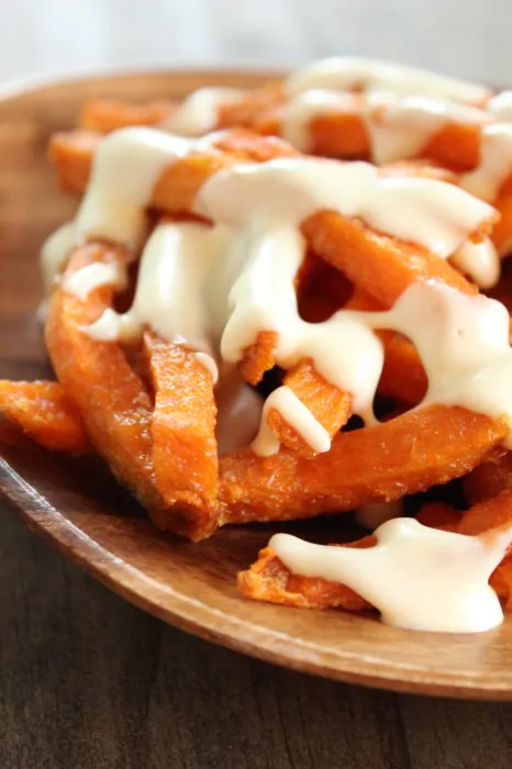 Gouda Sauce for Sweet Potato Cheese Fries