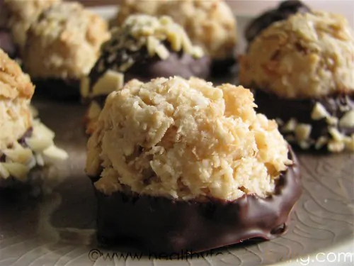 Almond Joy Macaroons