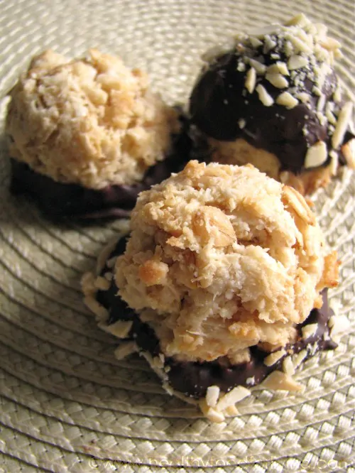 Almond Joy Macaroons