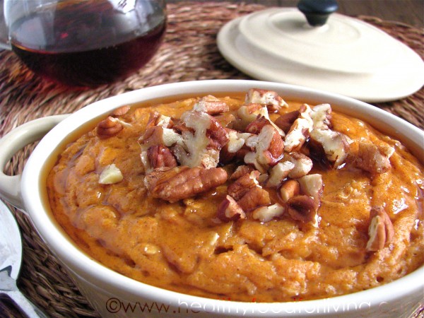 Baked Sweet Potato Oatmeal for One