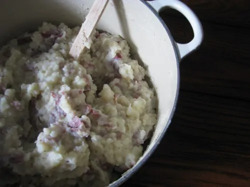 Roasted Garlic Smashed Potatoes