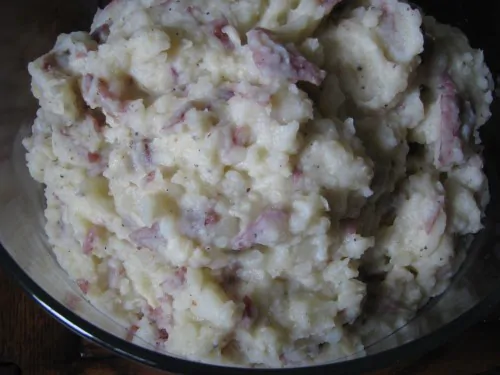 Roasted Garlic Smashed Potatoes