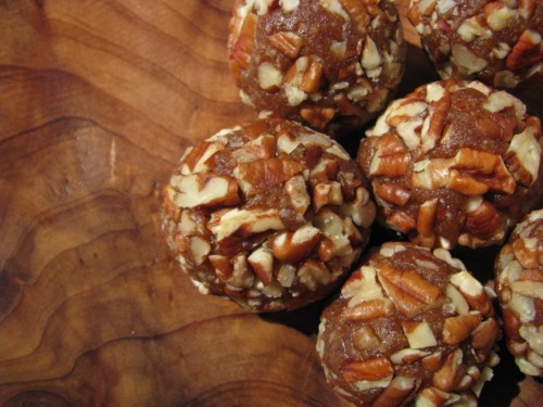 Pecan Pumpkin Pie Bites