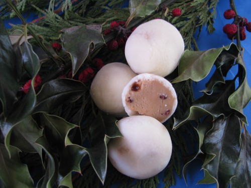 White Chocolate Cookie Dough Snowballs