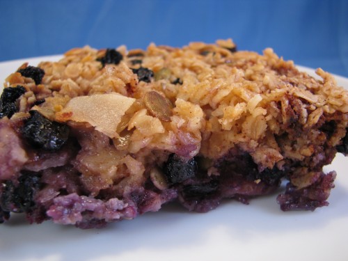 Blueberry-Coconut Baked Oatmeal Recipe