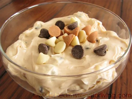 Peanut Butter & Chocolate Chip Cheesecake Dip