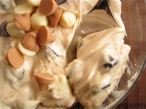 Peanut Butter & Chocolate Chip Cheesecake Dip