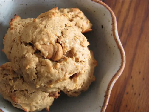 Whole Wheat Oatmeal Peanut Butter Cookies