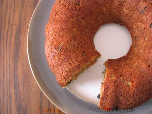 Carrot Cake Bundt Bread