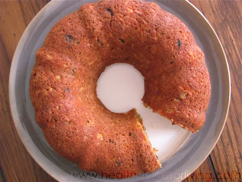 Carrot Cake Bundt Bread