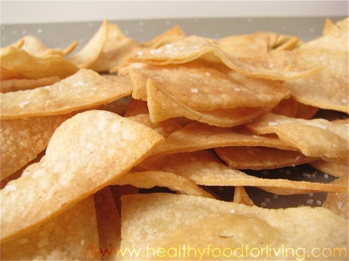 Homemade Baked Tortilla Chips