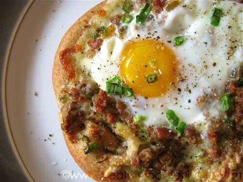 Individual Breakfast Pizzas
