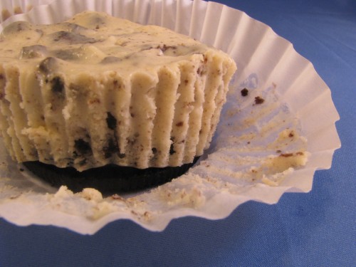 Individual Cookies & Cream Cheesecakes