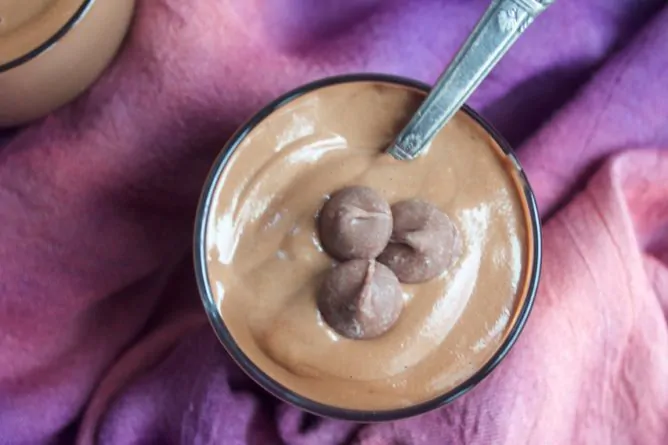 Light & Silky Chocolate Pudding Cups {Vegan}