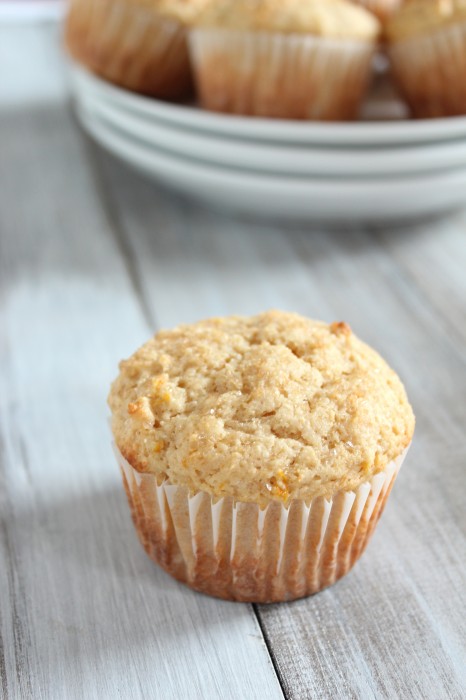 Meyer Lemon Ricotta Muffins