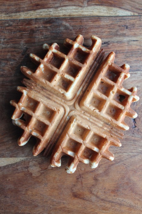 {No Sugar Added} Banana Waffles for Baby