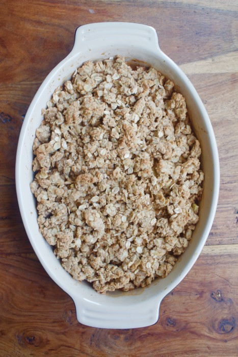 Oatmeal Cookie Apple Crisp