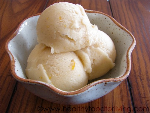 Orange Creamsicle Ice Cream [Vegan]