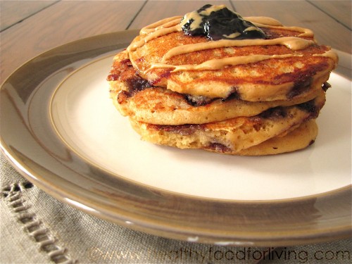 PB & J Pancakes For One