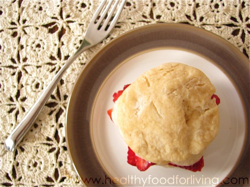 Peanut Butter Strawberry Shortcakes